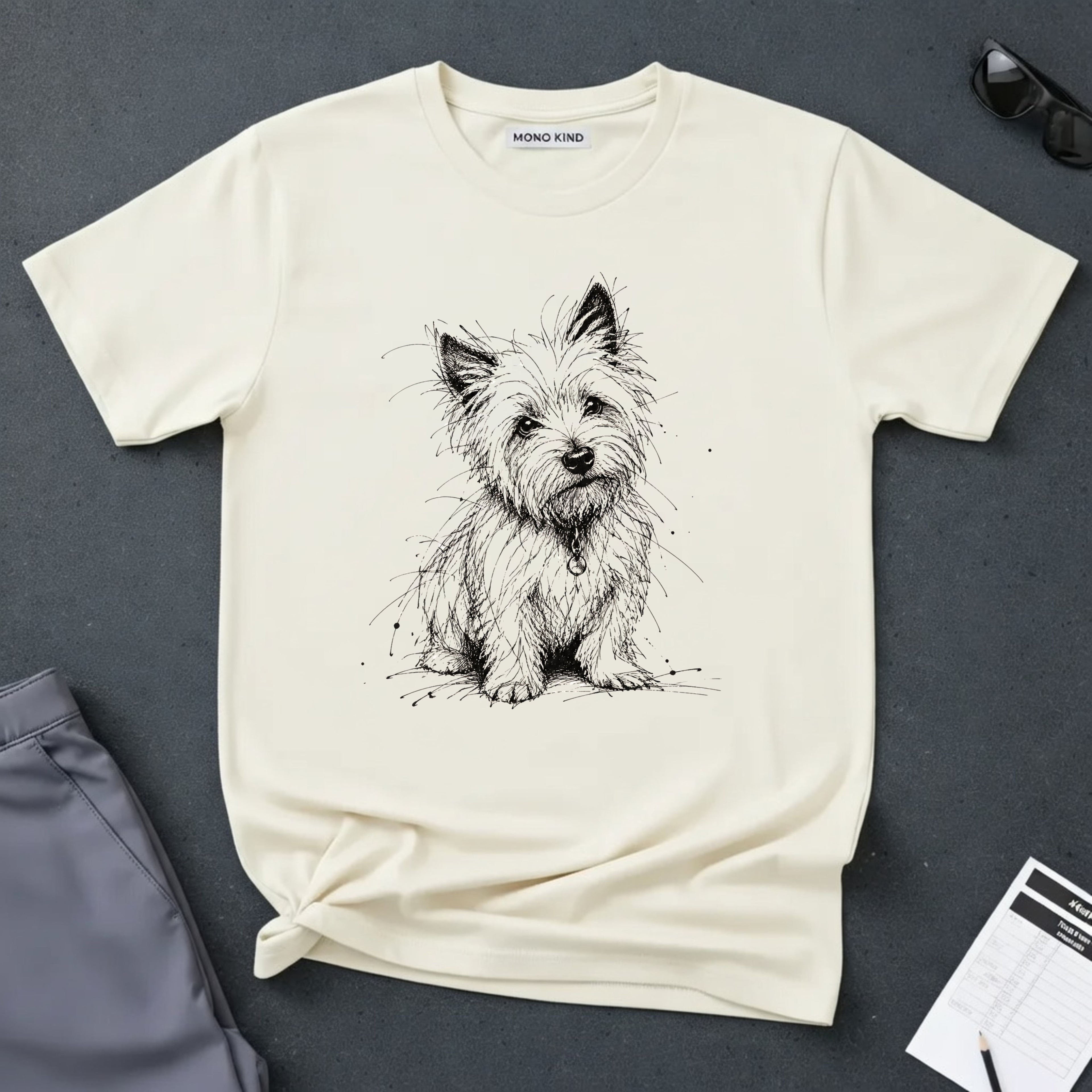 Westie Sketch T-Shirt