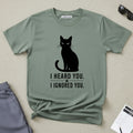 Funny Cat Graphic T-Shirt