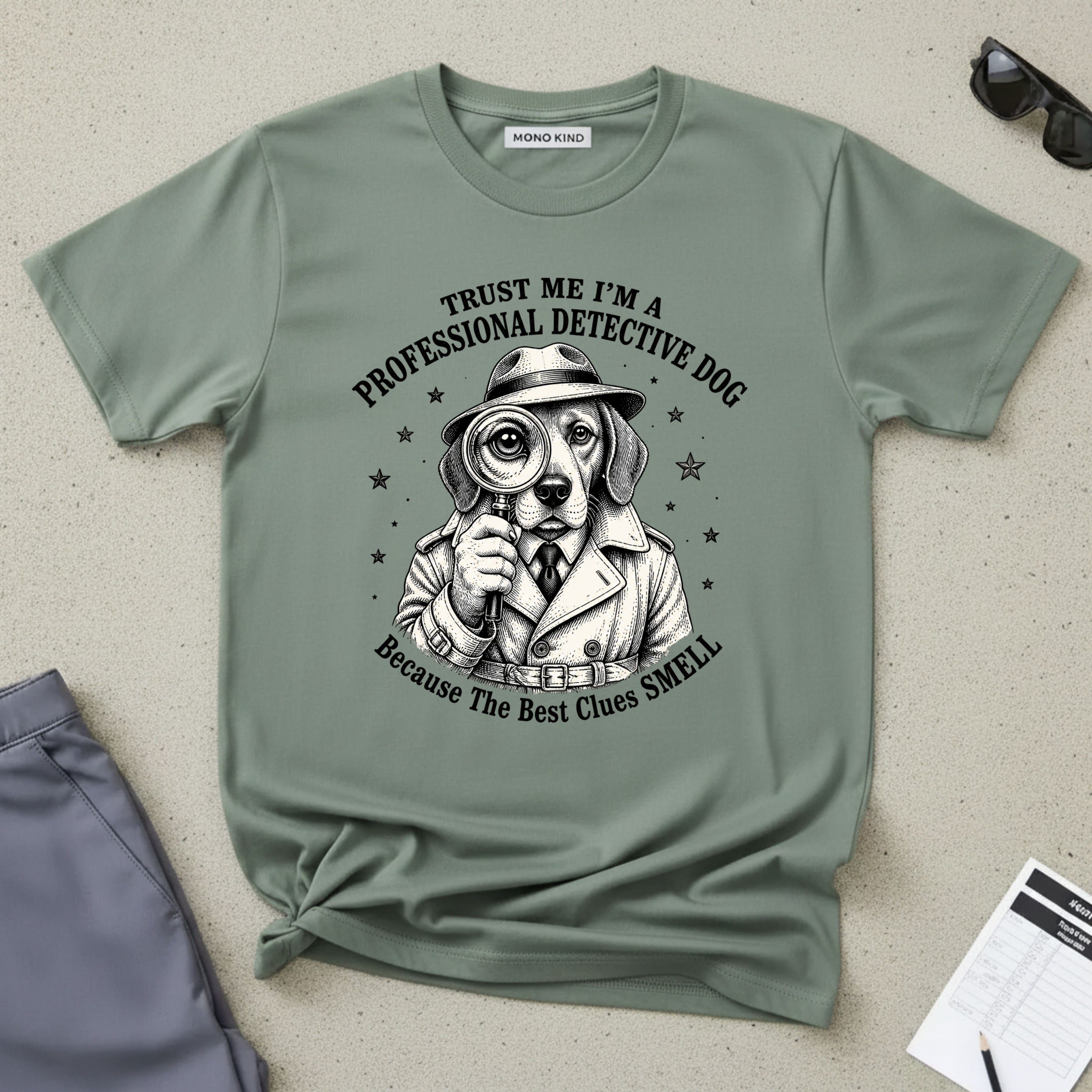 Detective Dog T-Shirt