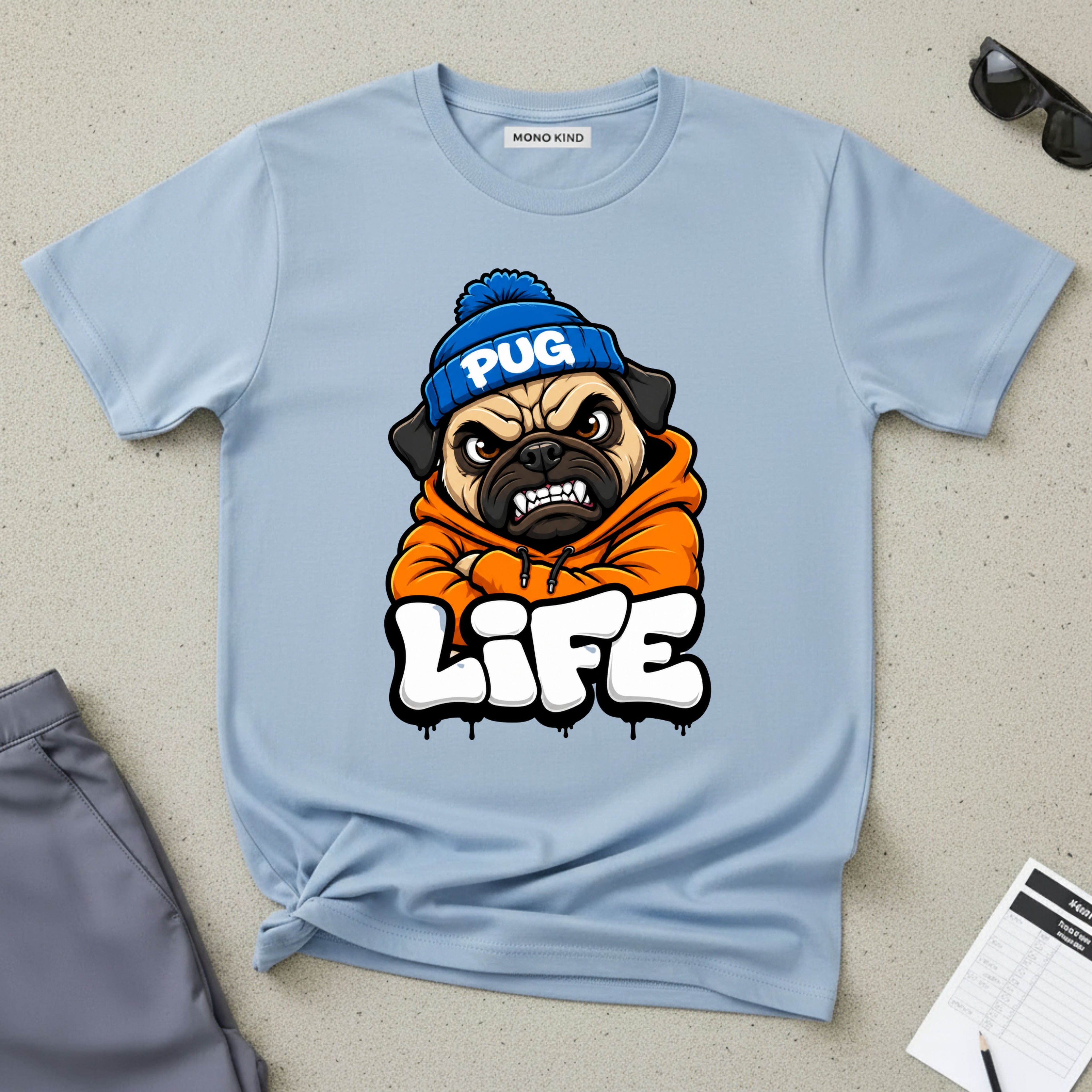 Pug Graphic T-Shirt