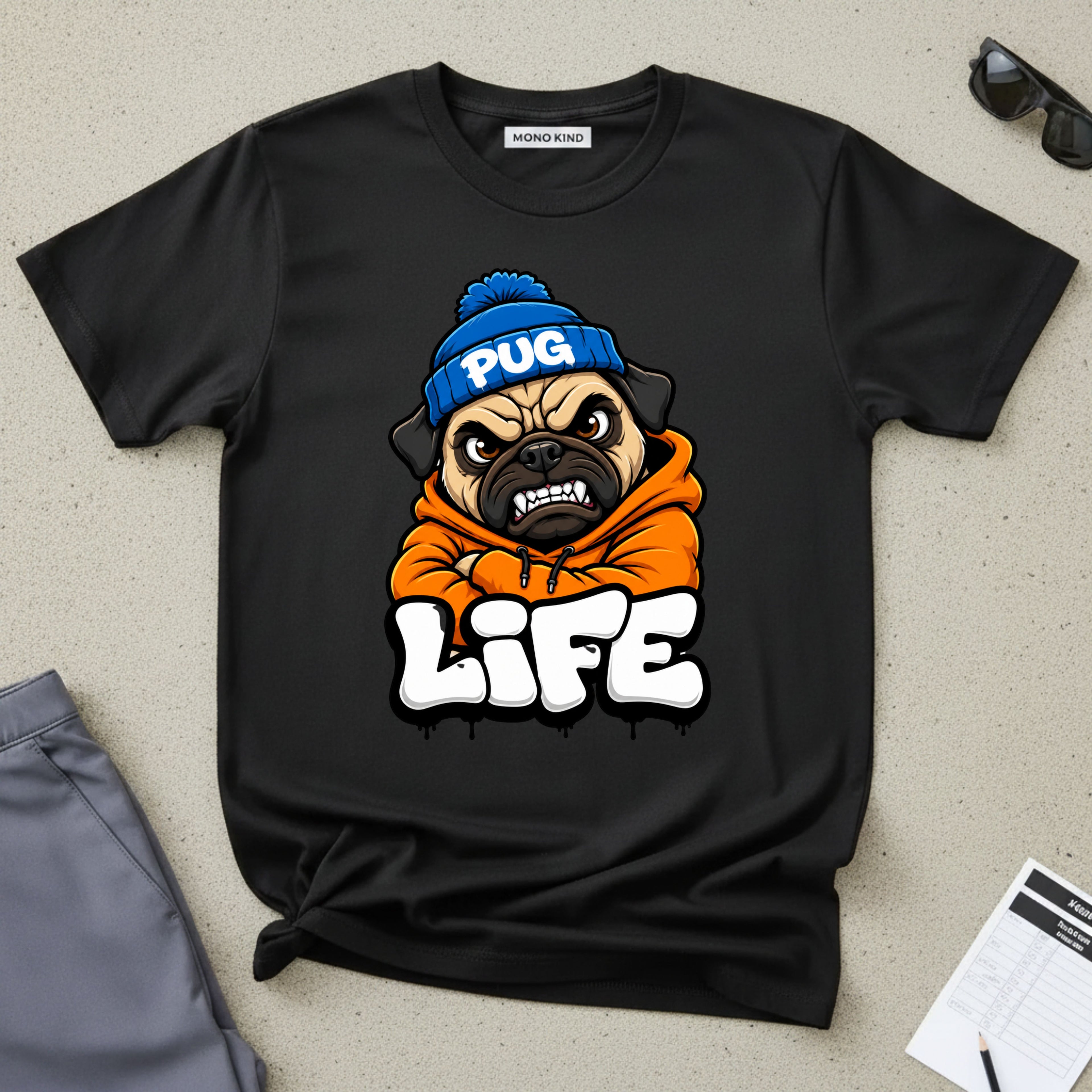 Pug Graphic T-Shirt