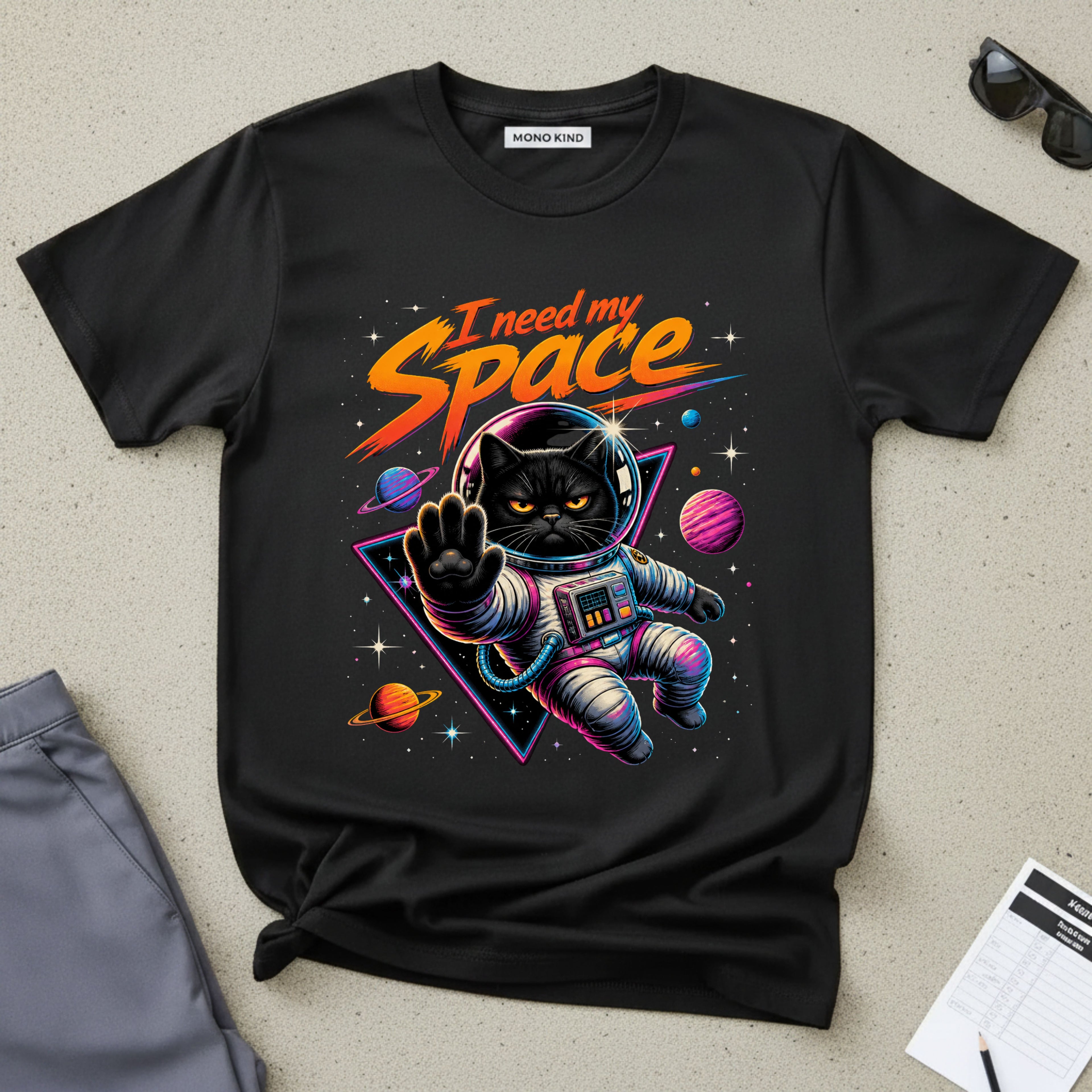 I Need My Space Cat T-Shirt