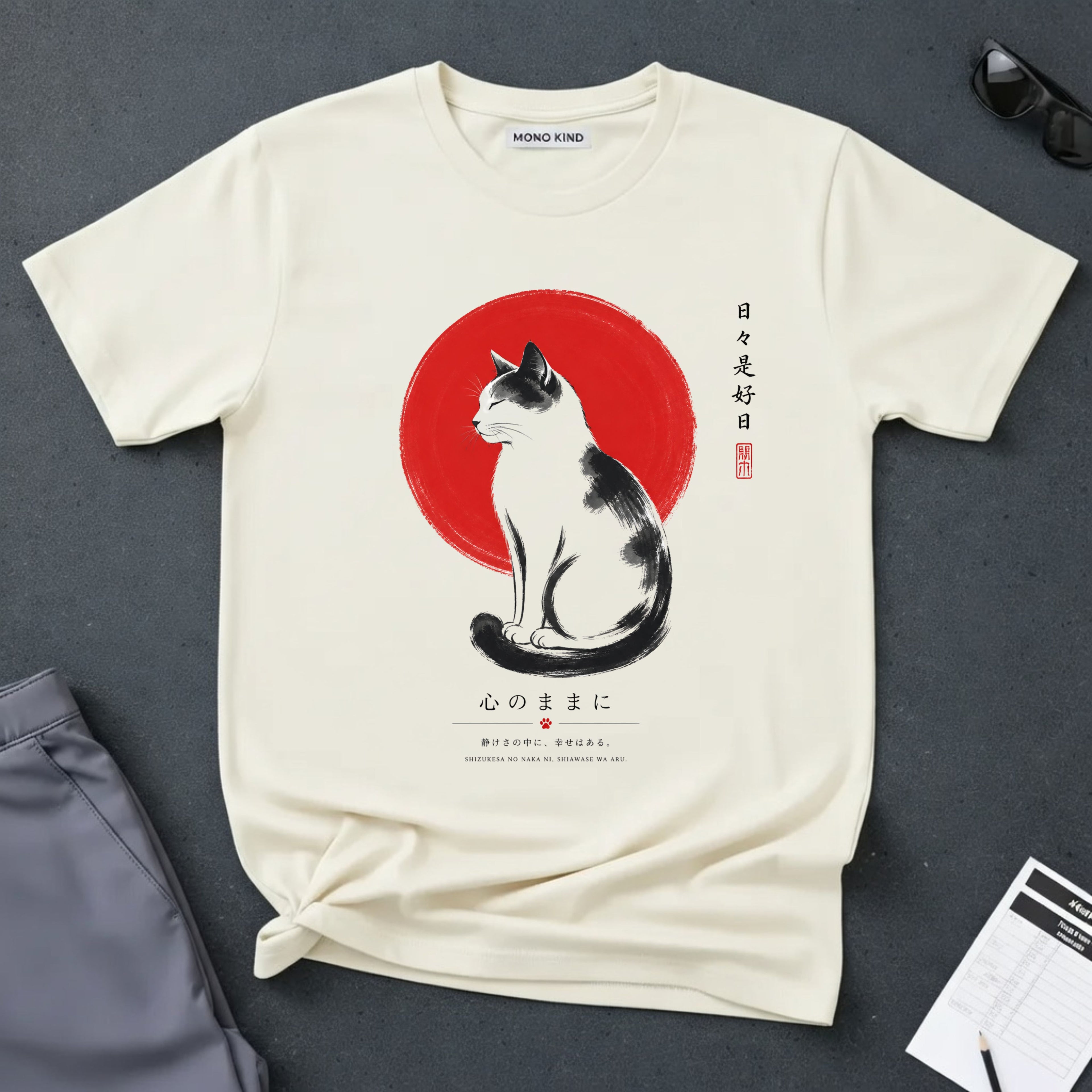 Japanese Cat T-Shirt