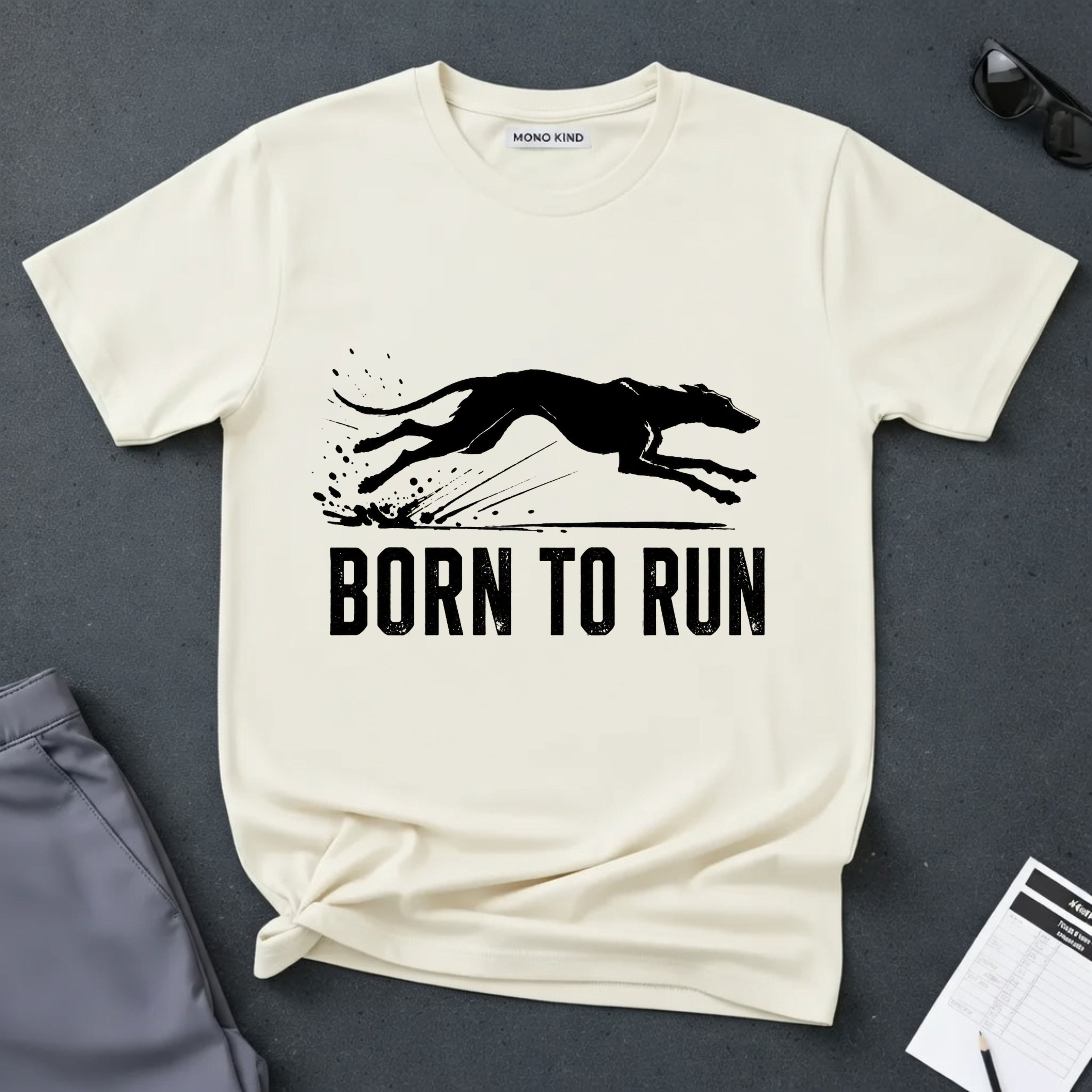 Running Dog Graphic T-Shirt