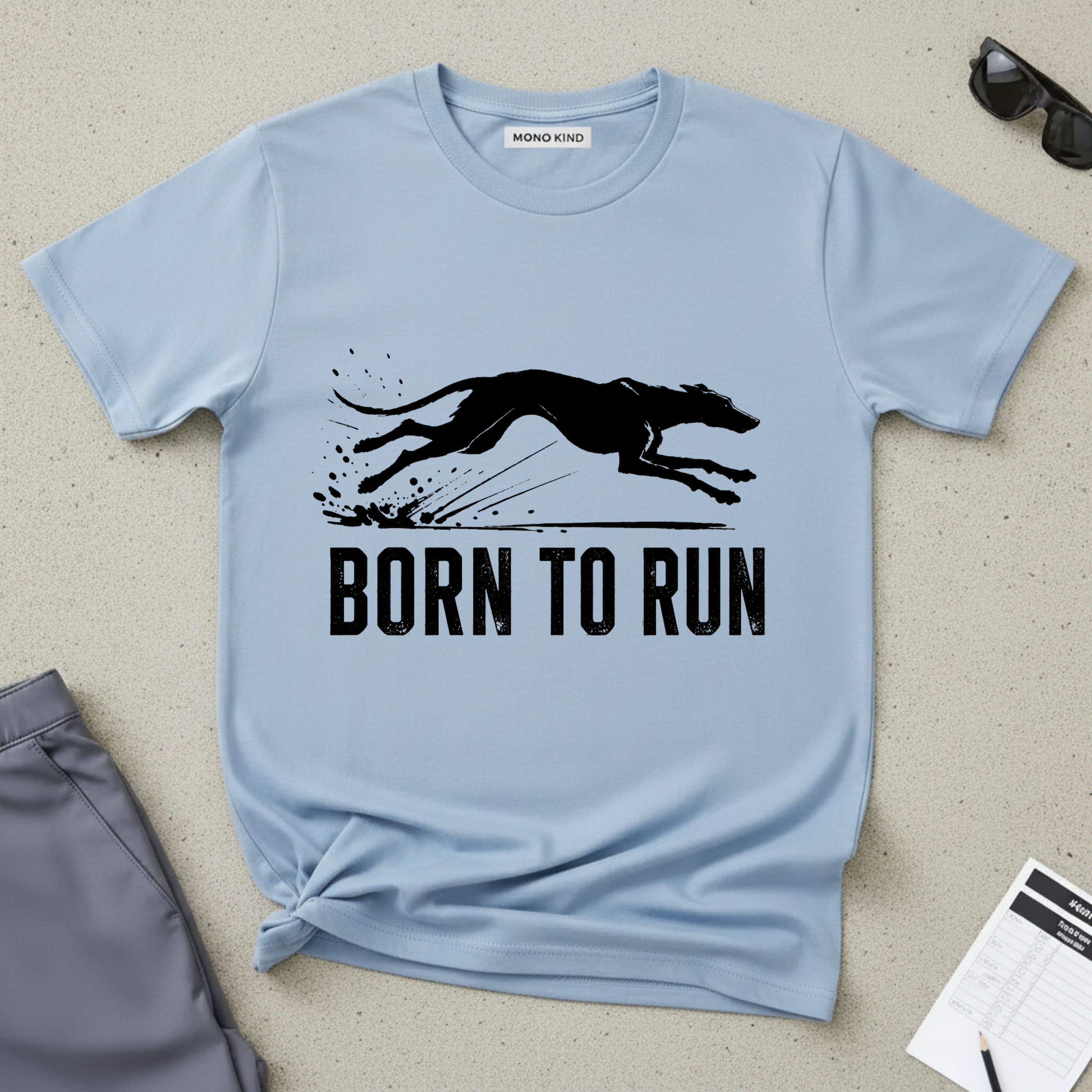 Running Dog Graphic T-Shirt