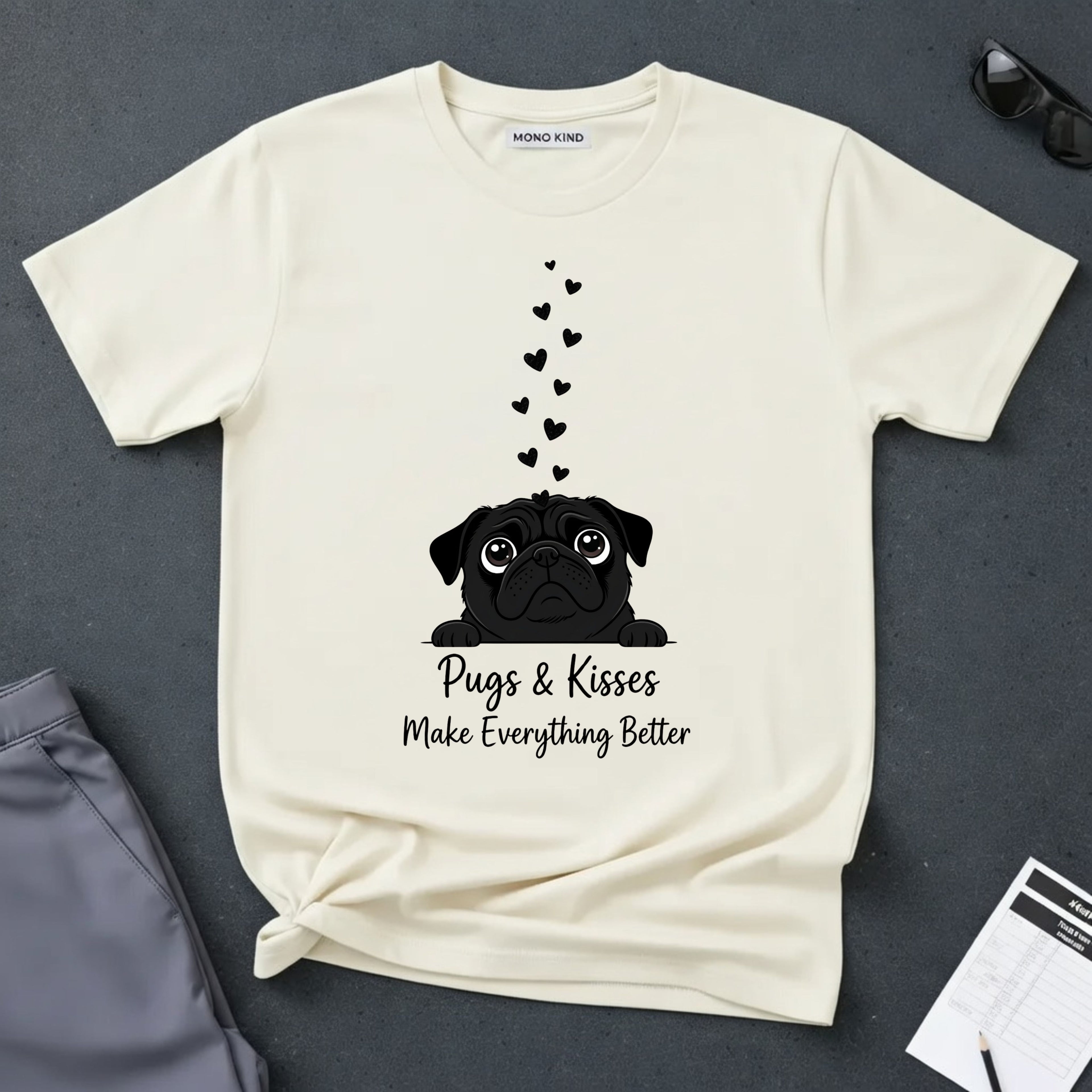 Pugs & Kisses T-Shirt