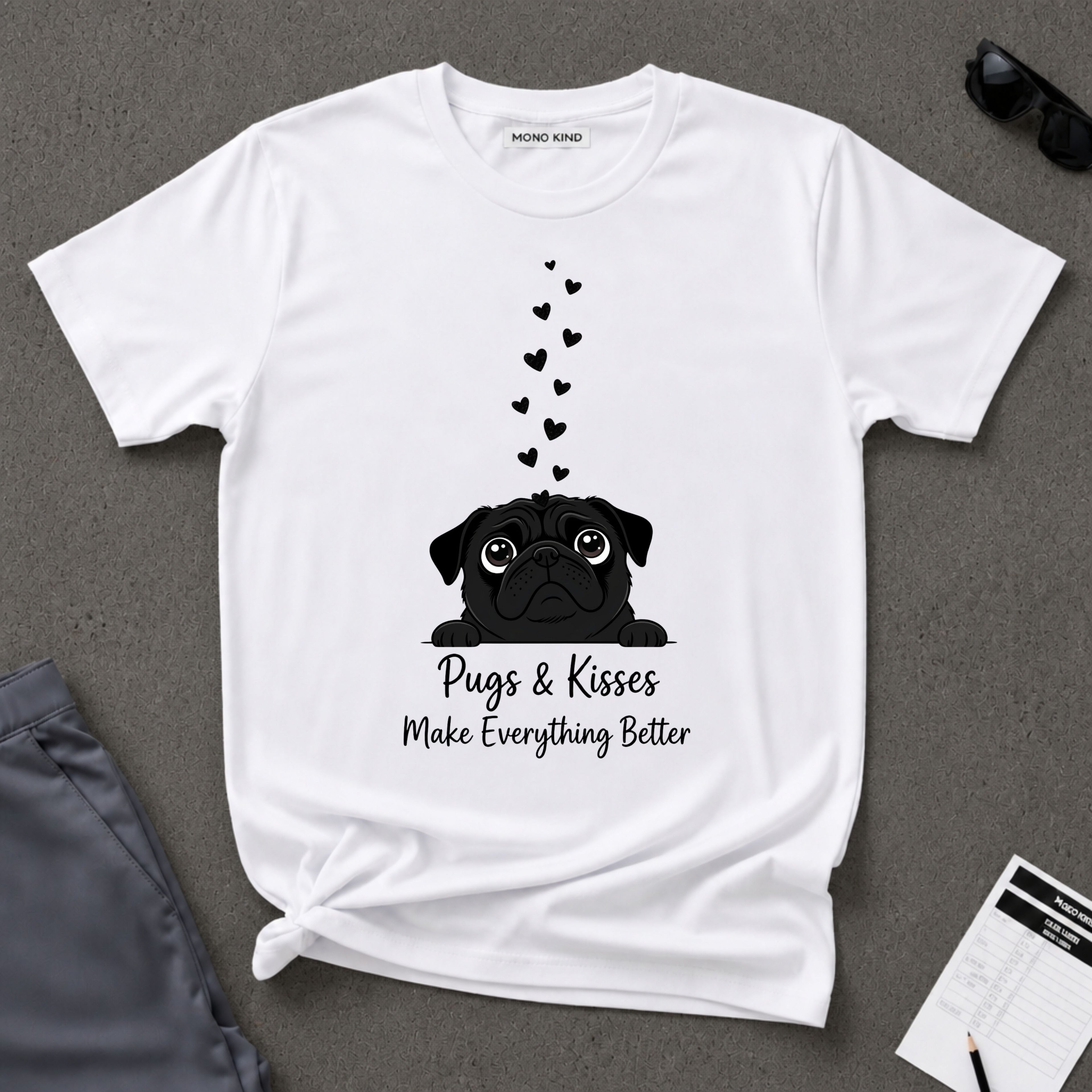 Pugs & Kisses T-Shirt