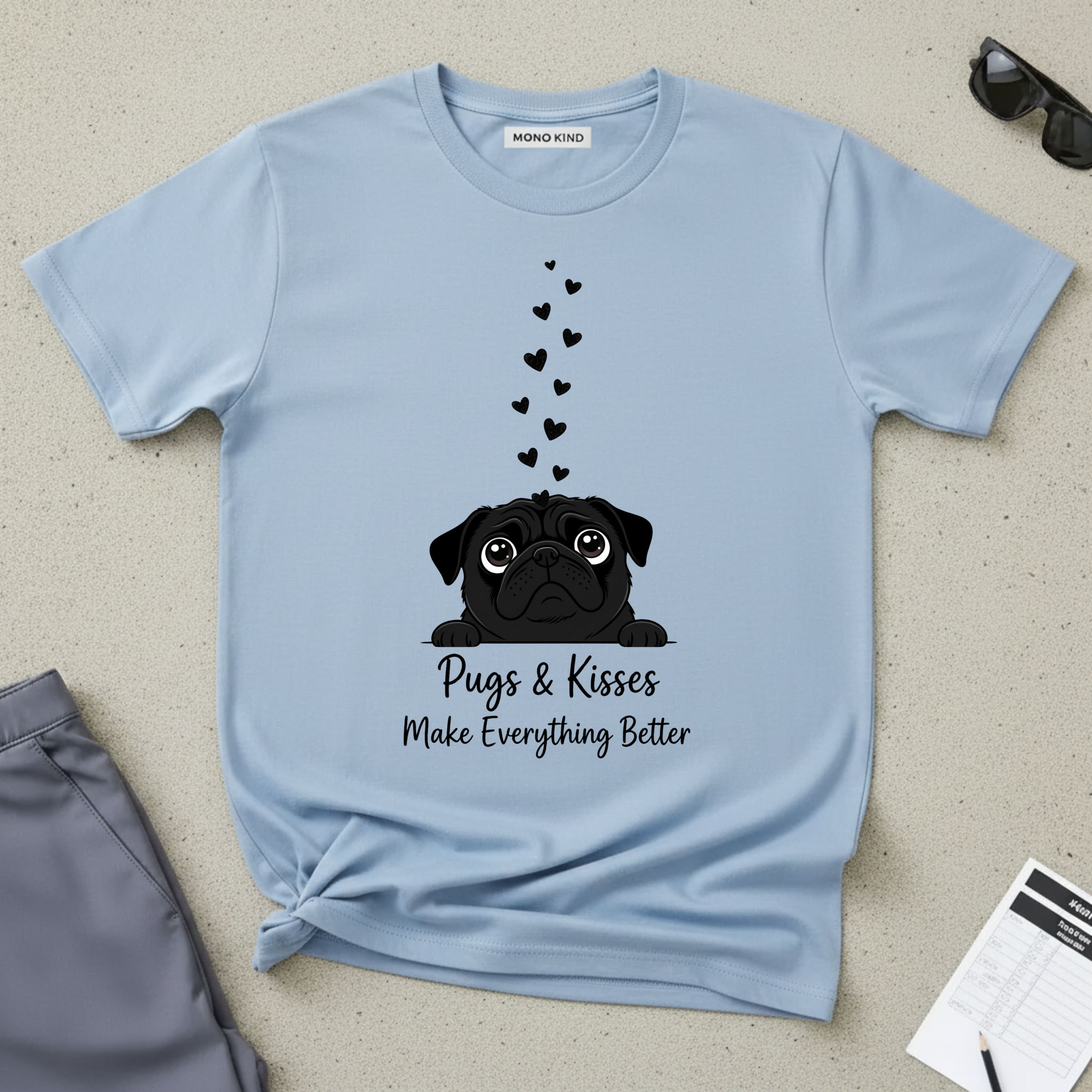 Pugs & Kisses T-Shirt