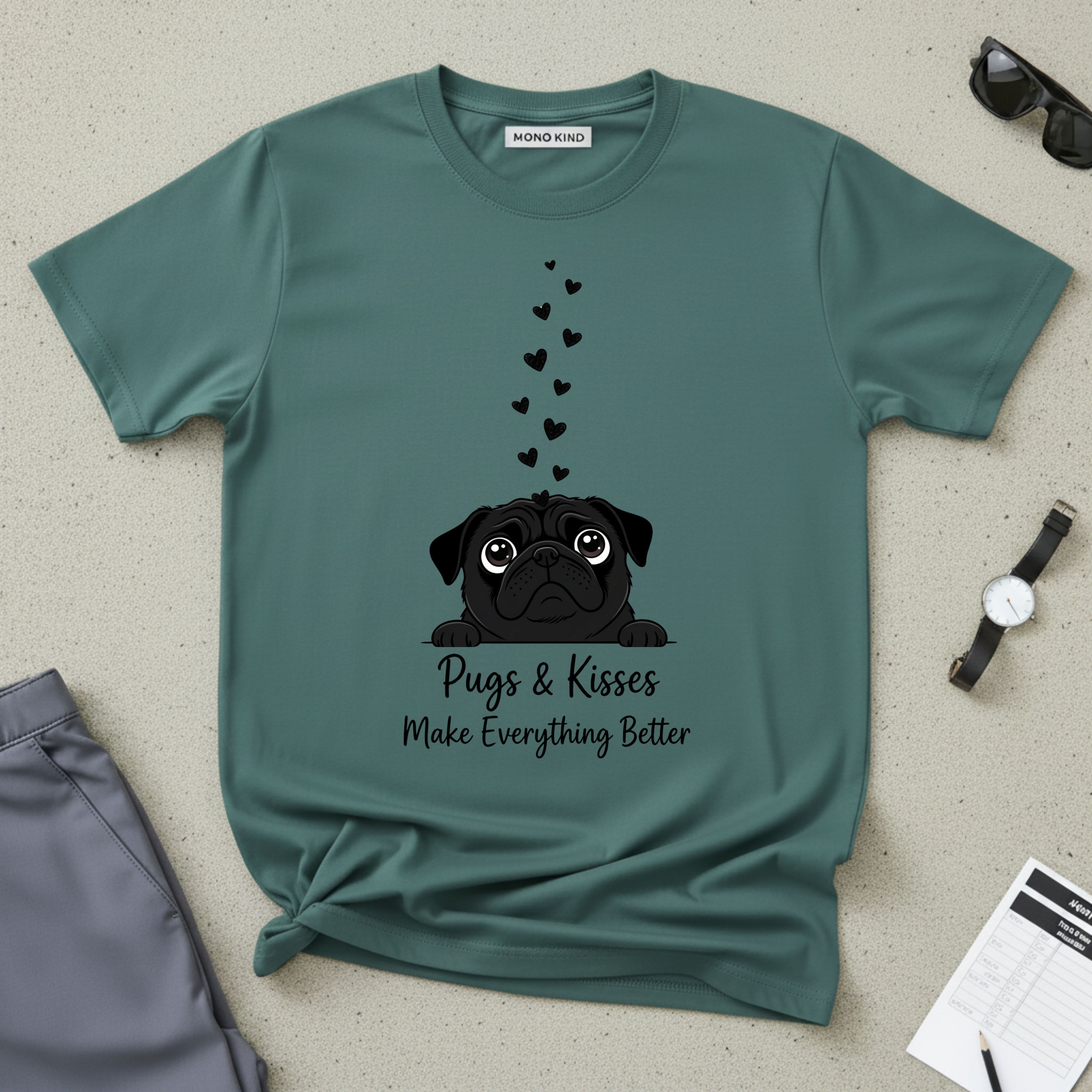 Pugs & Kisses T-Shirt