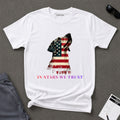 Patriotic Dog Silhouette T-Shirt