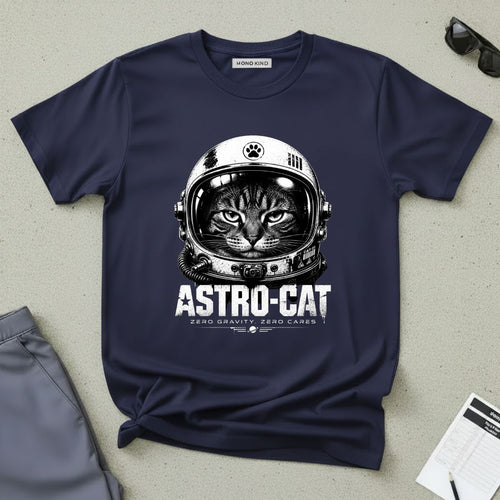 Astro-Cat Helmet T-Shirt