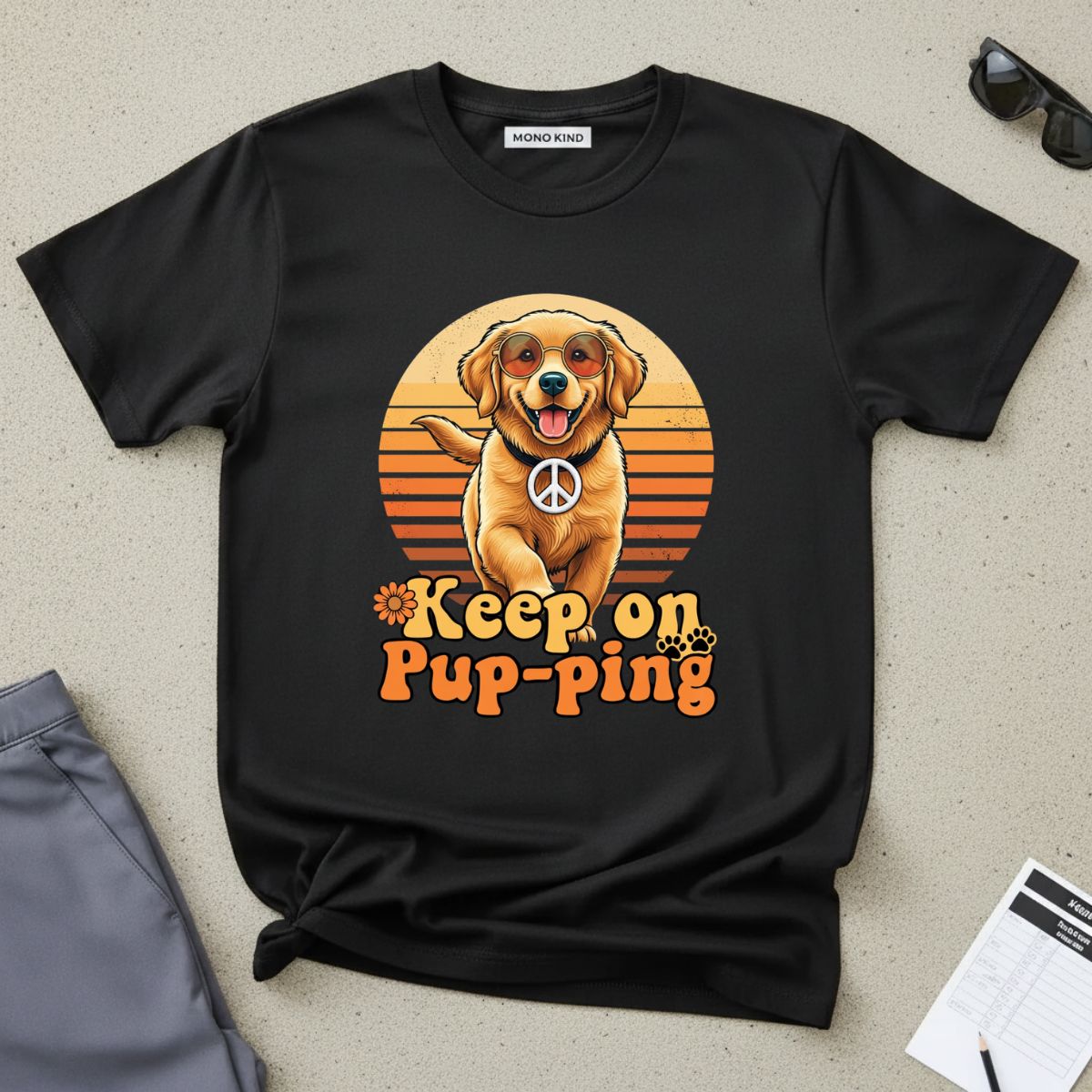 Keep on Pup-ping Dog T-Shirt