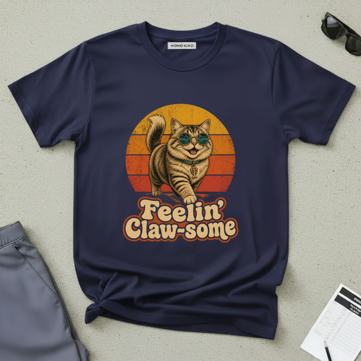 Feelin' Claw-some Cat T-Shirt