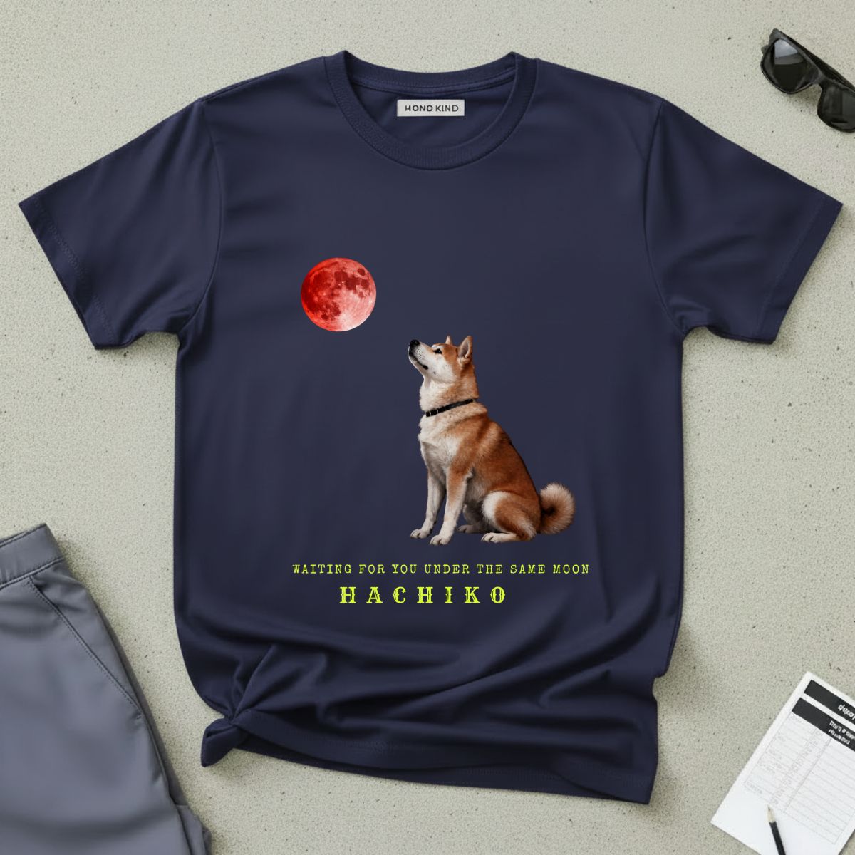 Hachiko Shiba Inu T-Shirt