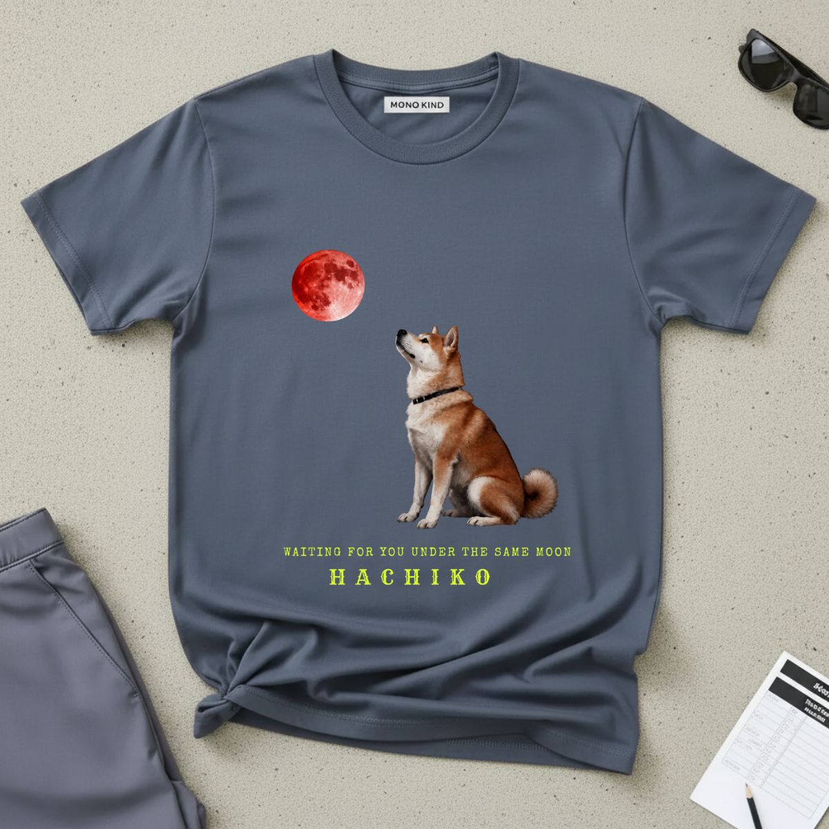 Hachiko Shiba Inu T-Shirt