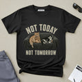 Not Today Not Tomorrow Cat Lounge T-Shirt