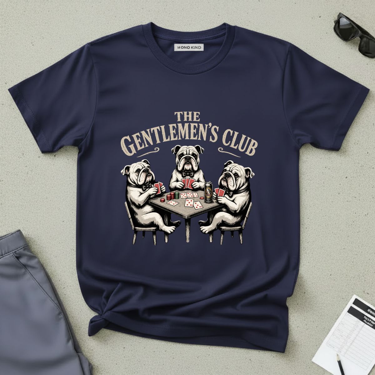 Bulldog Poker T-Shirt