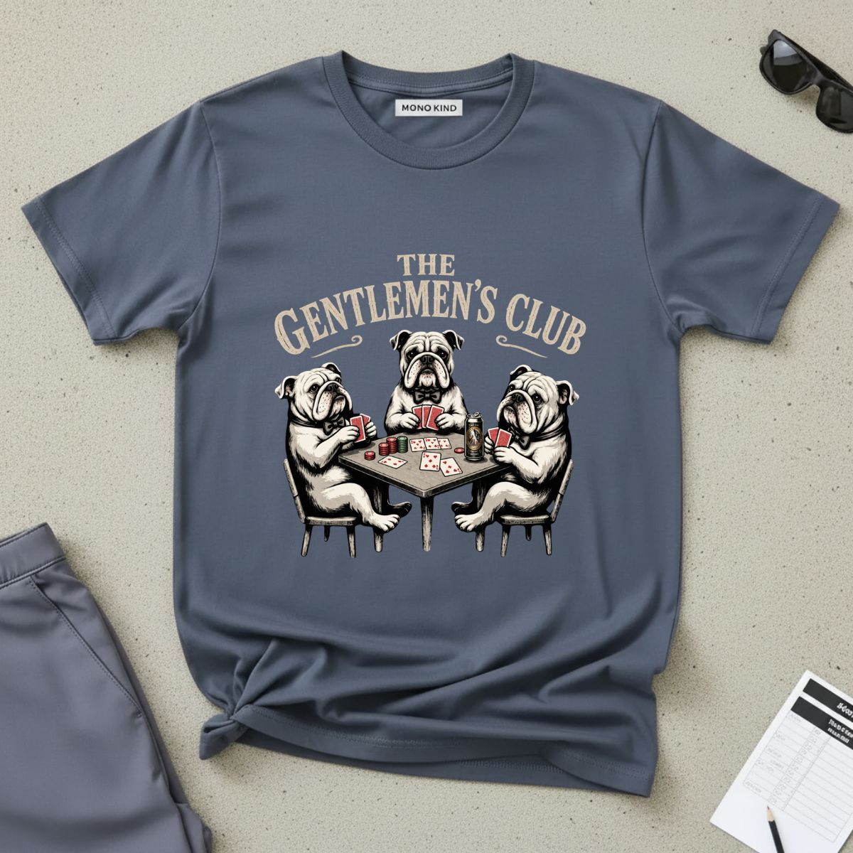 Bulldog Poker T-Shirt