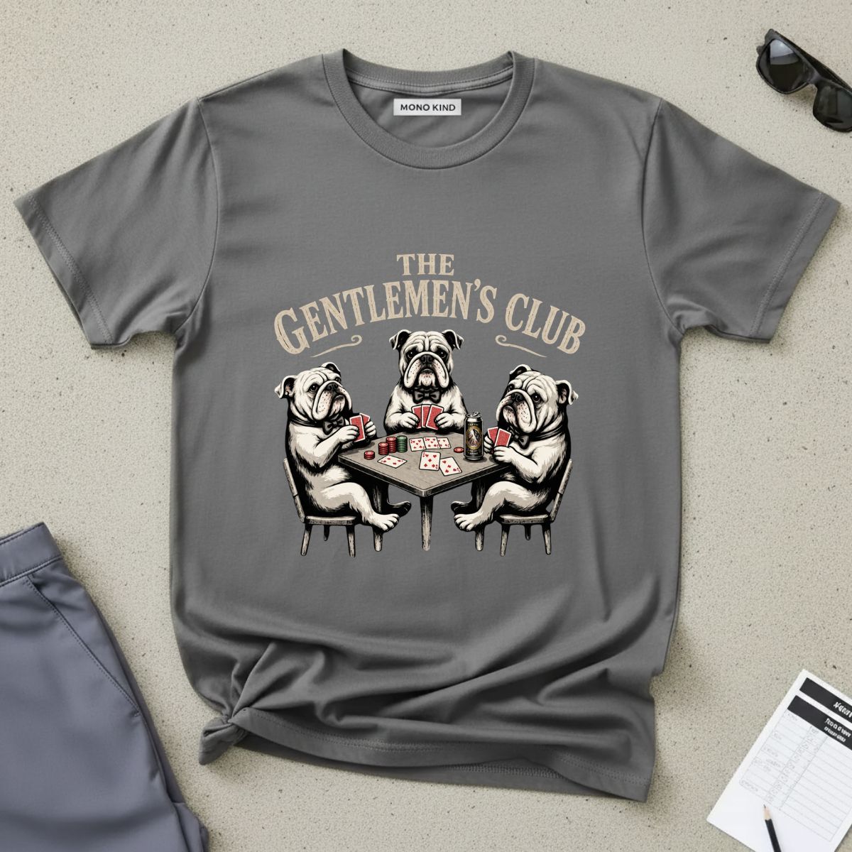 Bulldog Poker T-Shirt