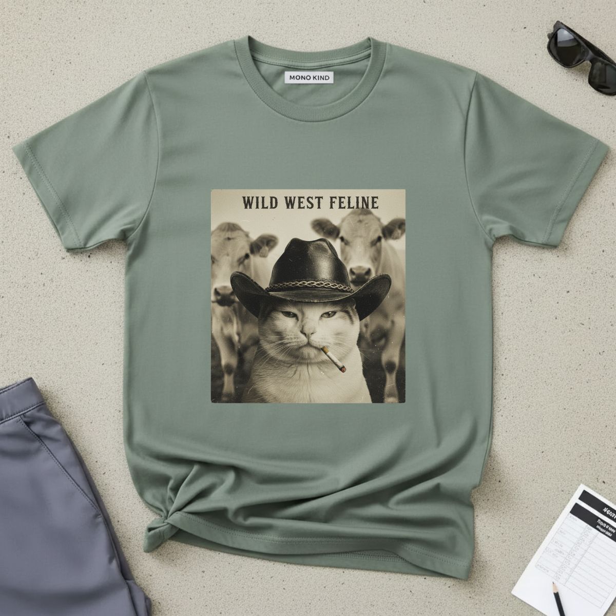 Wild West Feline T-Shirt