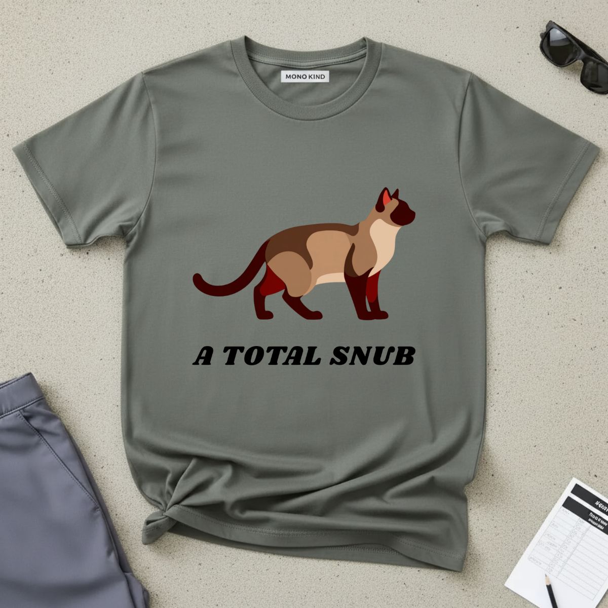 "A Total Snub" Graphic T-Shirt