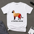 Siamese Cat 'A Total Snub' T-Shirt
