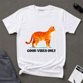 Good Vibes Only Cat T-Shirt