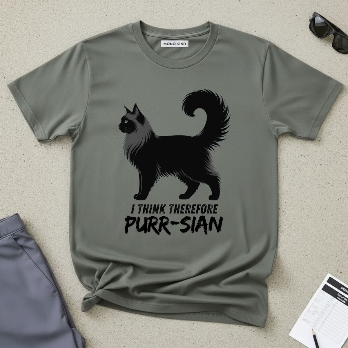 Purr-sian Cat T-Shirt