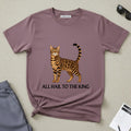 'All Hail to the King' Bengal Cat Graphic Tee