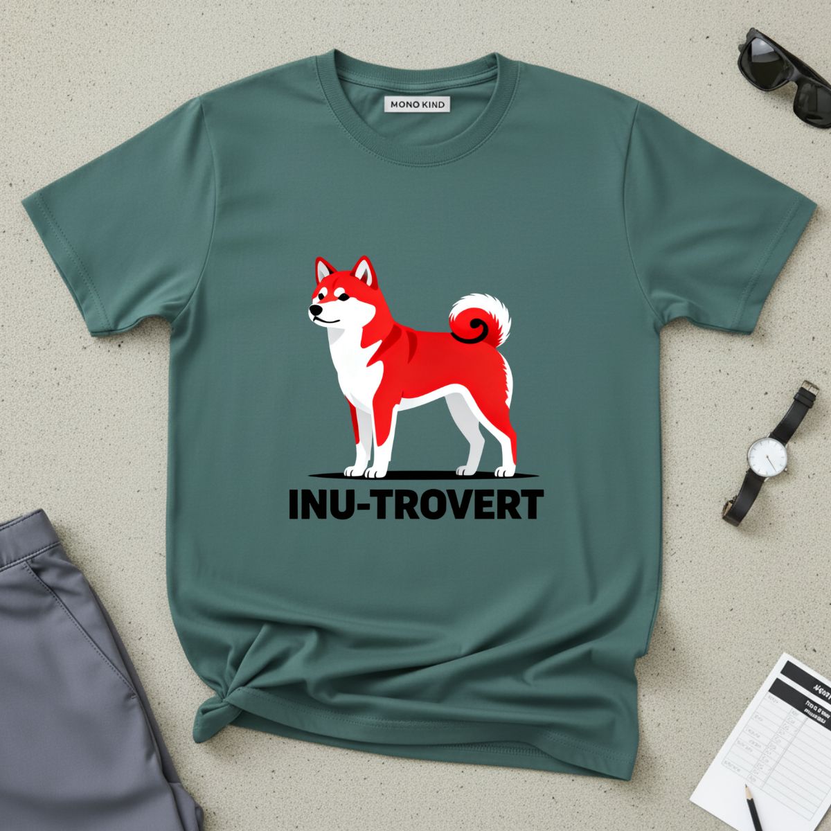 Inu-Trovert Shiba Inu T-Shirt