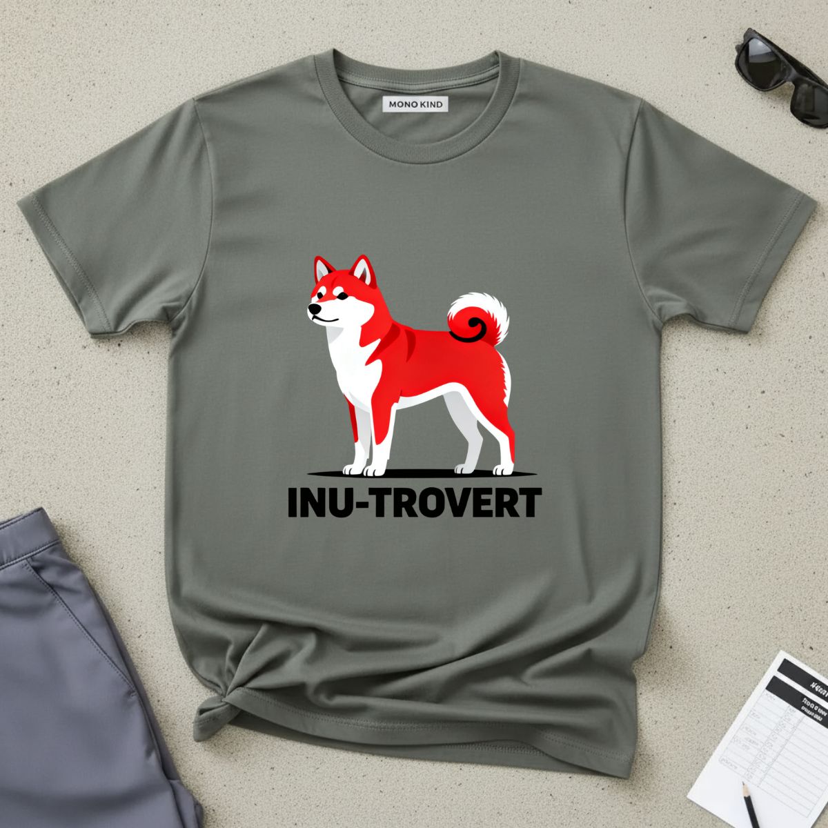 Inu-Trovert Shiba Inu T-Shirt