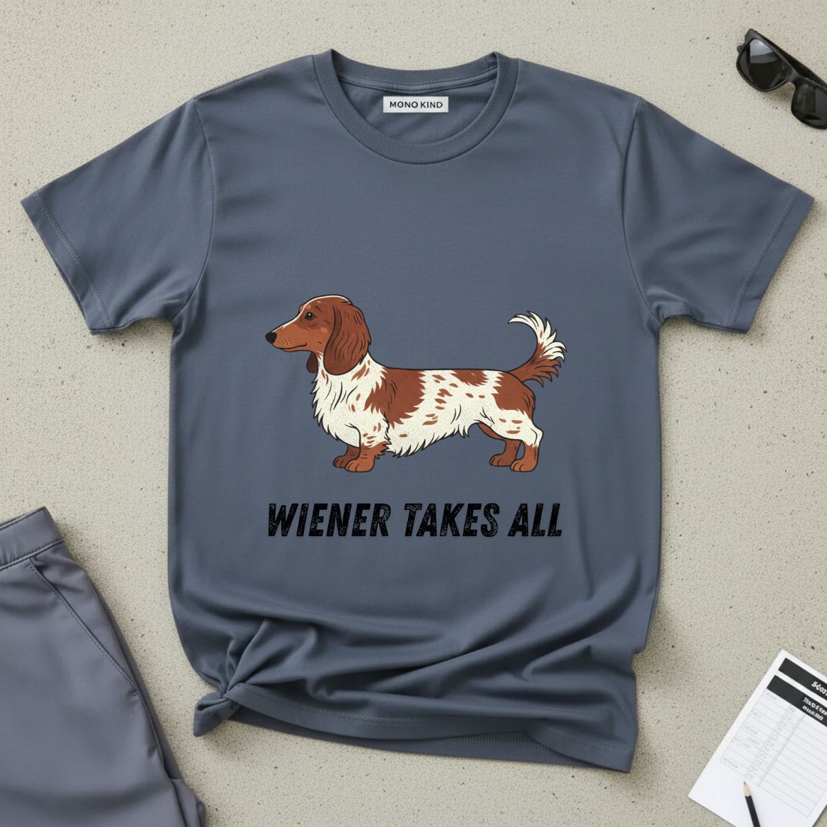 Wiener Takes All Dachshund T-Shirt