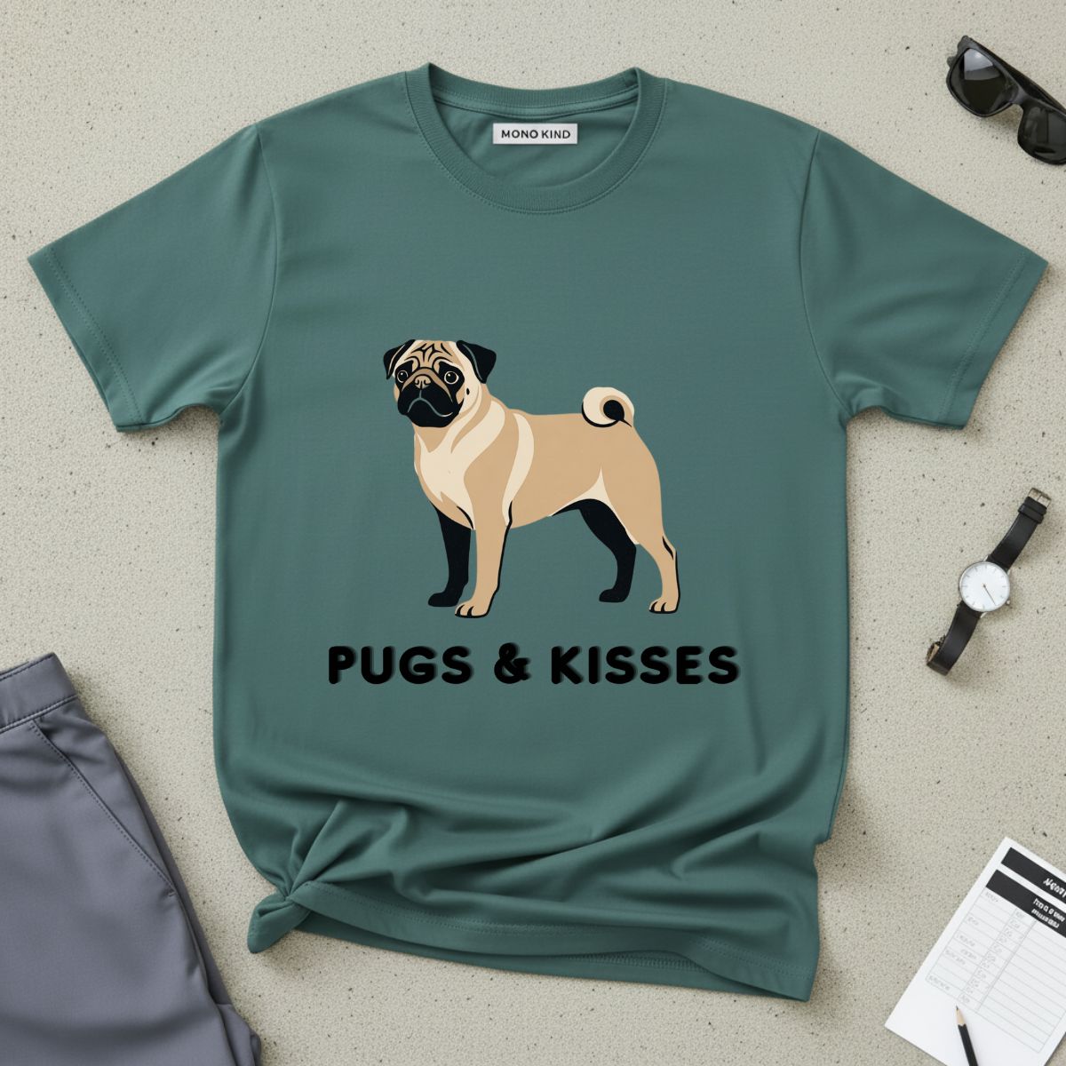 Pugs & Kisses T-Shirt