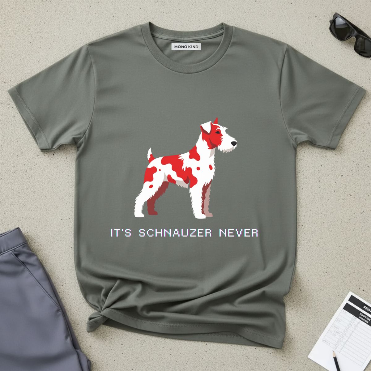 Schnauzer Graphic T-Shirt