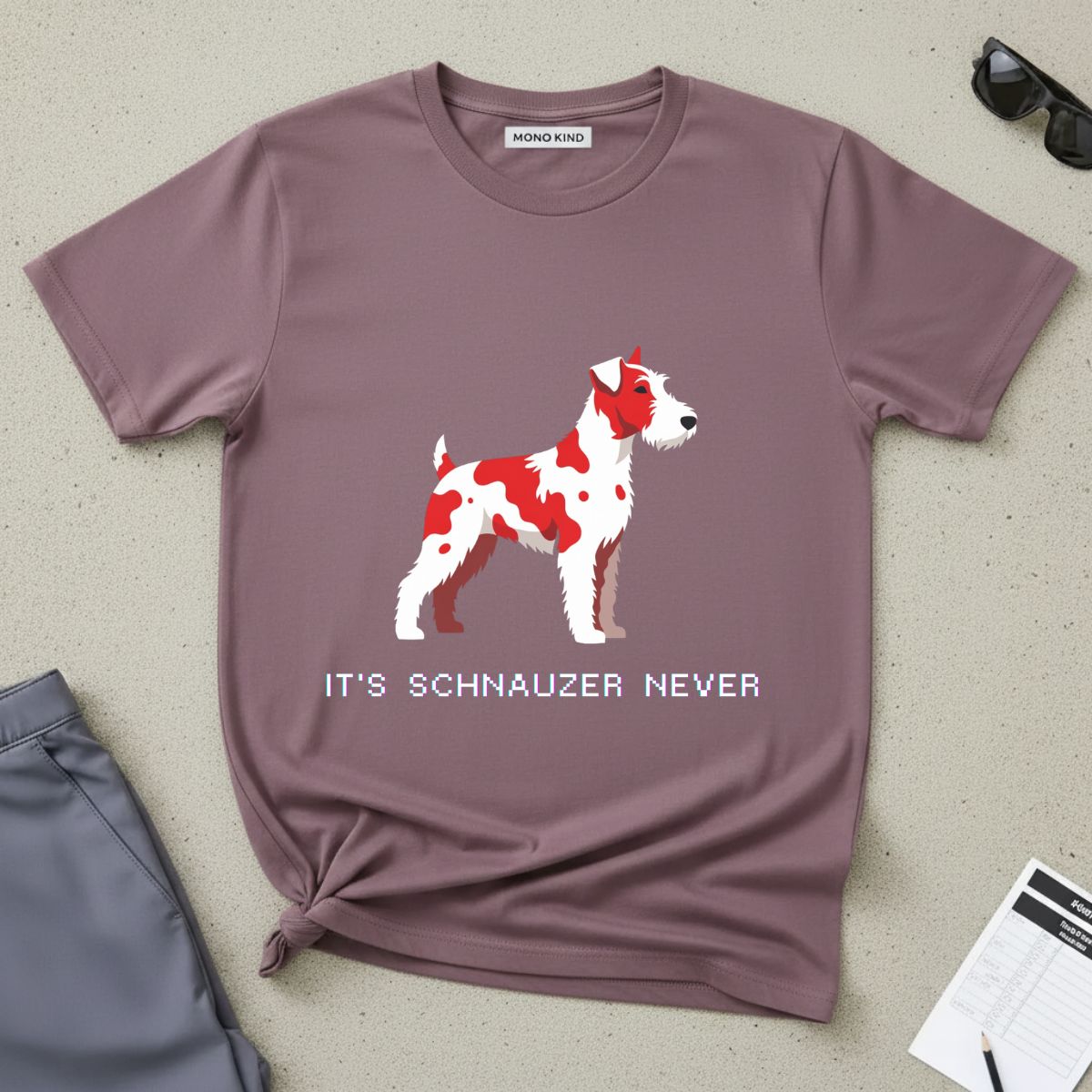 Schnauzer Graphic T-Shirt
