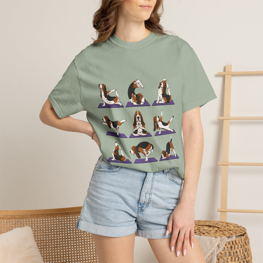 Yoga Beagle T-Shirt — Cute Dog Yoga Poses Tee
