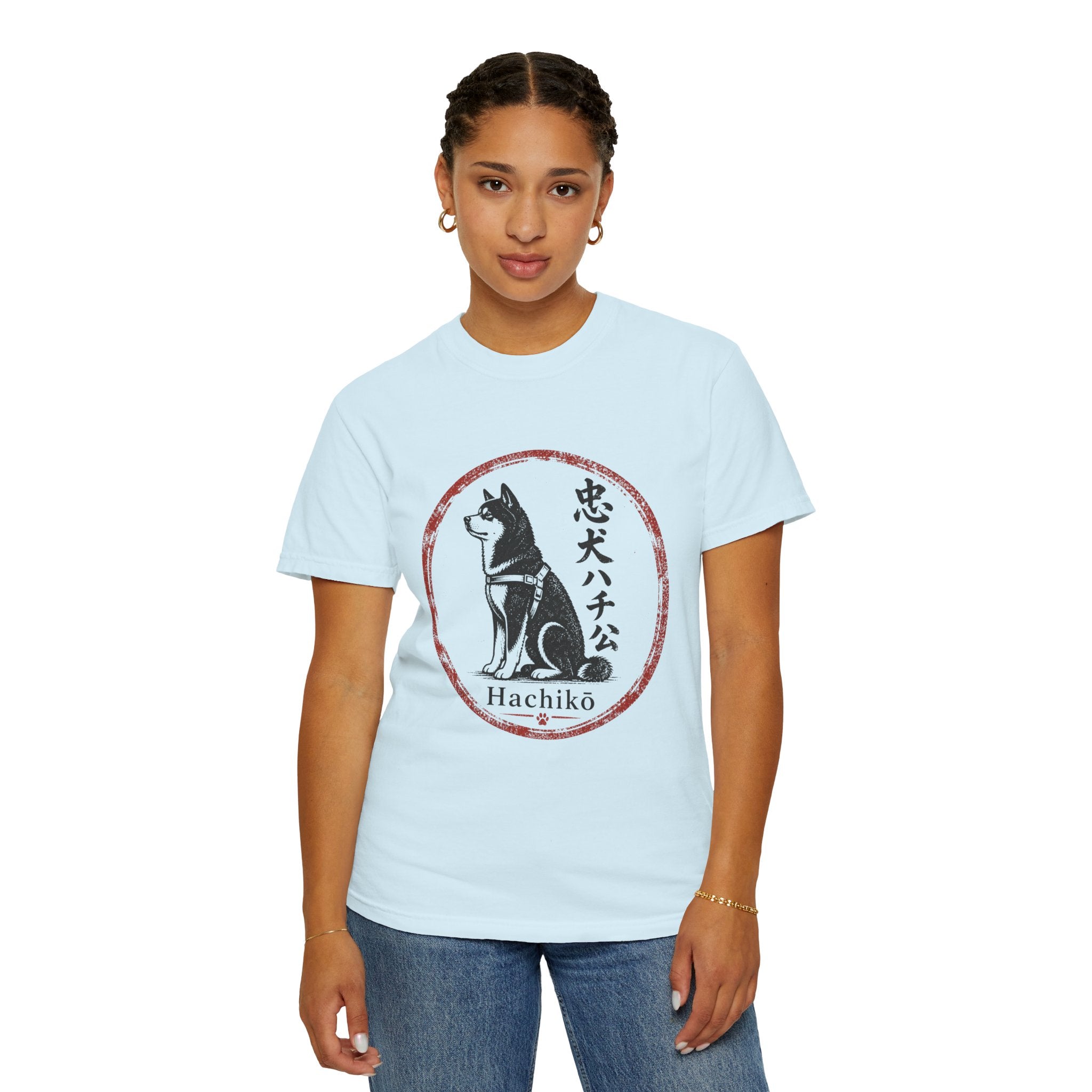 Hachiko Loyalty Dog T-Shirt — Japanese Akita Tribute Tee