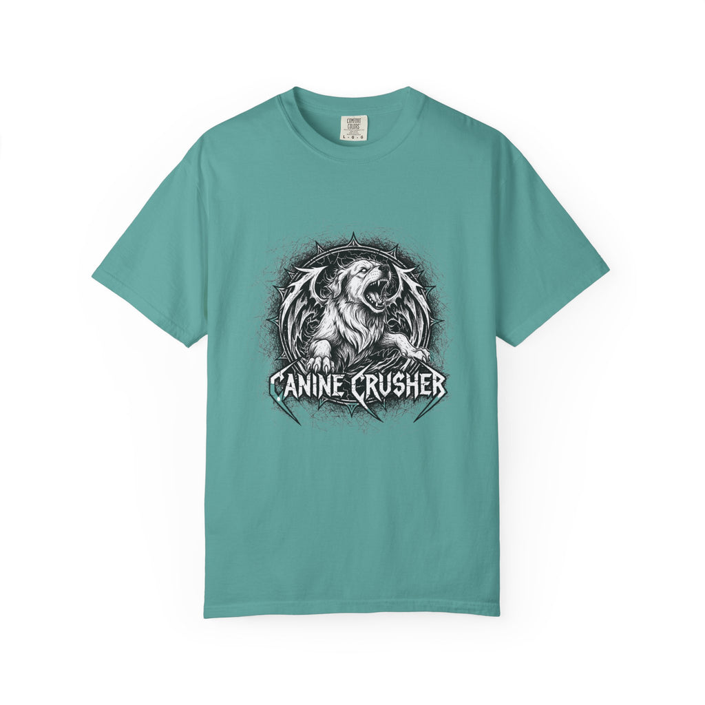 The "Canine Crusher" Heavy Metal Thrash Dog Tee