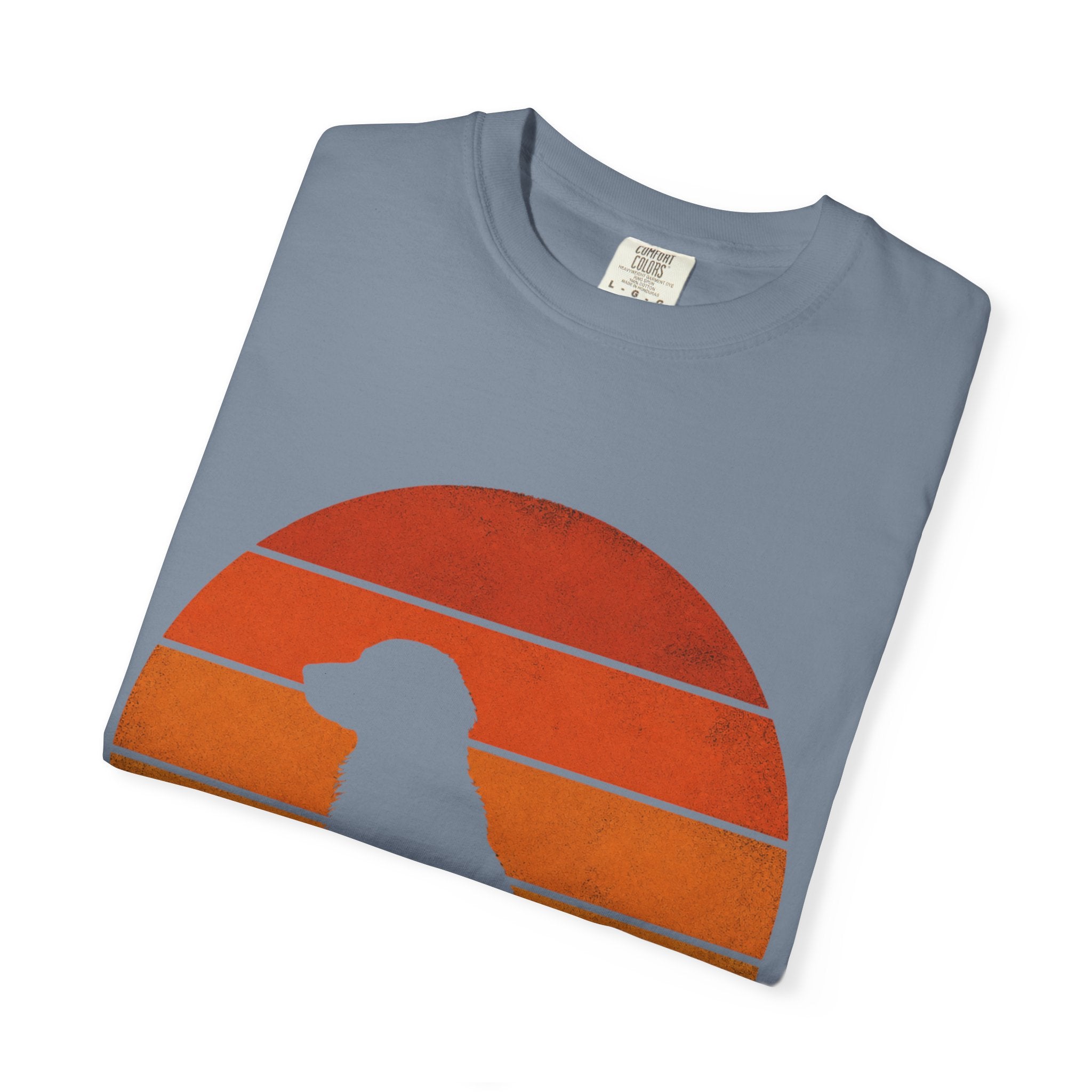 Dog Silhouette Sunset T-Shirt