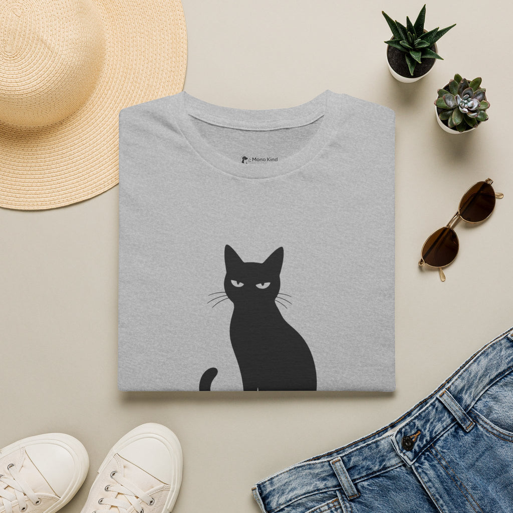 Cat T-Shirt — "I Heard You. I Ignored You." Funny Black Cat Tee for Cat Lovers