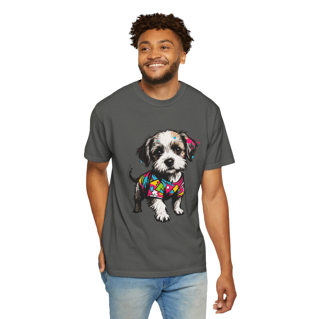 Shih Tzu Puppy Retro 90s Graphic T-Shirt