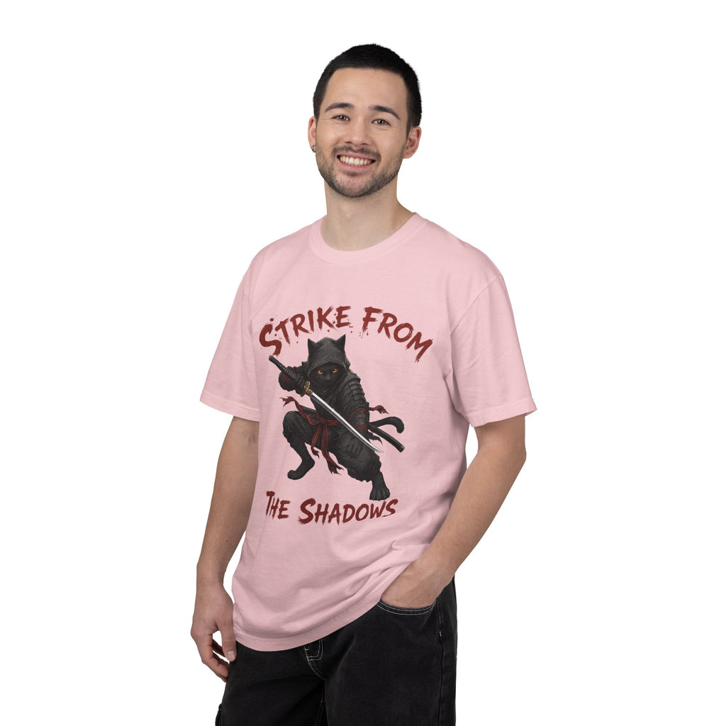 Strike From The Shadows Ninja Cat T-Shirt