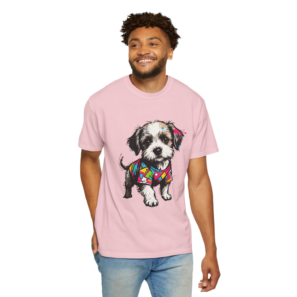 Shih Tzu Puppy Retro 90s Graphic T-Shirt