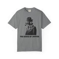 The Hound of Justice T-Shirt — Noir Detective Graphic Tee