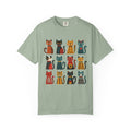 Nordic Folk Cats T-Shirt — 12 Scandinavian Patterned Cats