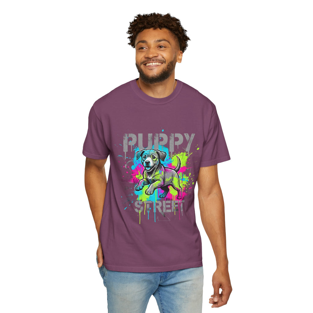 Jack Russell Puppy Street Art T-Shirt