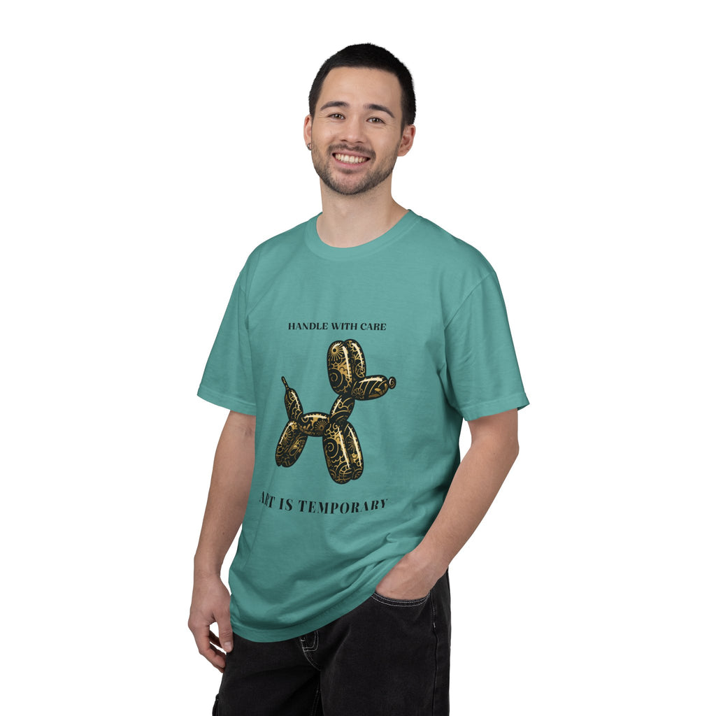 Art Is Temporary Balloon Dog T-Shirt — Handle With Care Graphic Tee