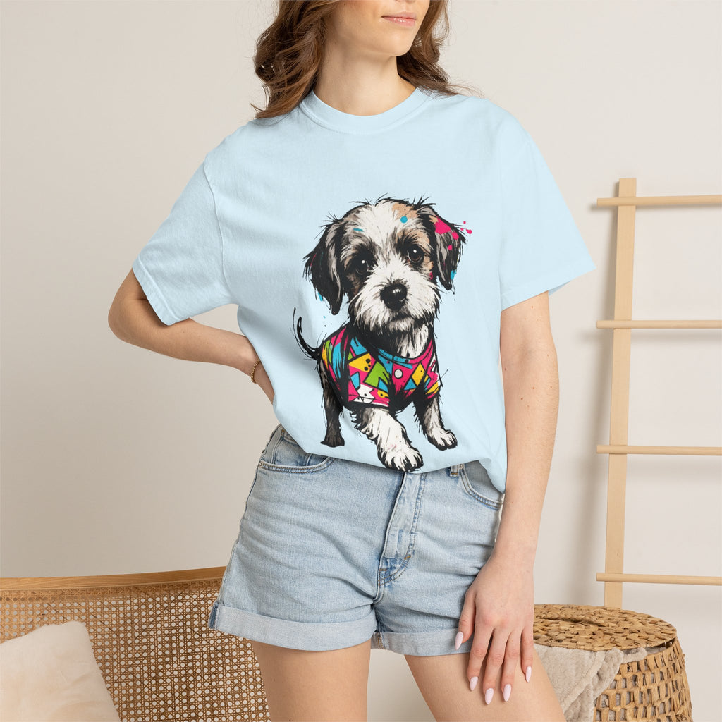 Shih Tzu Puppy Retro 90s Graphic T-Shirt