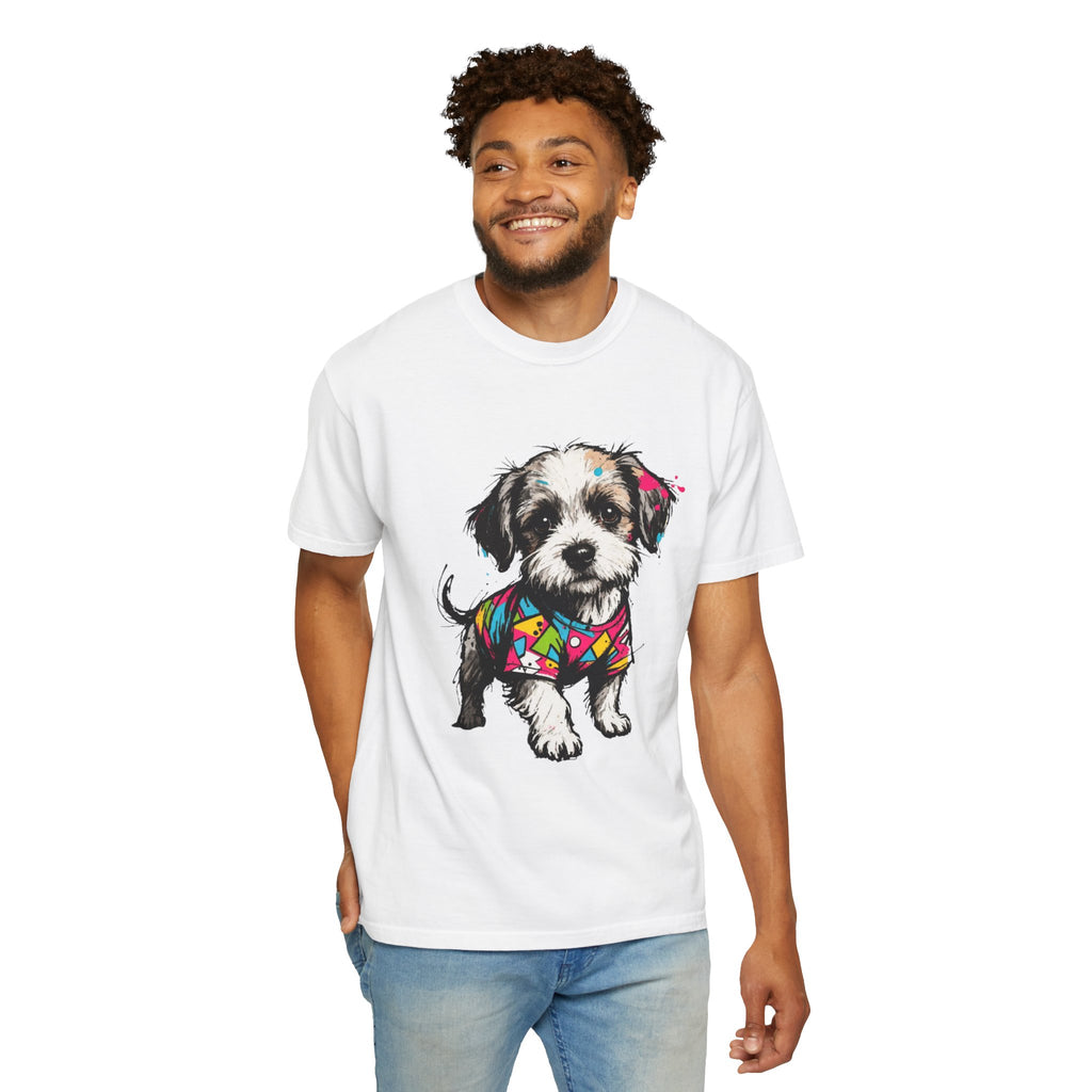 Shih Tzu Puppy Retro 90s Graphic T-Shirt